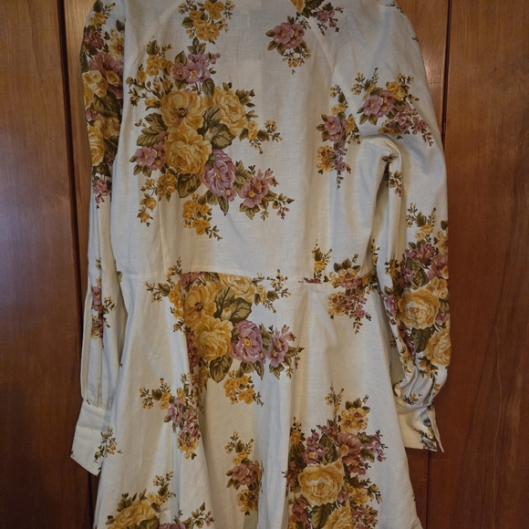 Sezane Caprice Floral Dress In Ella - Picture 12 of 14